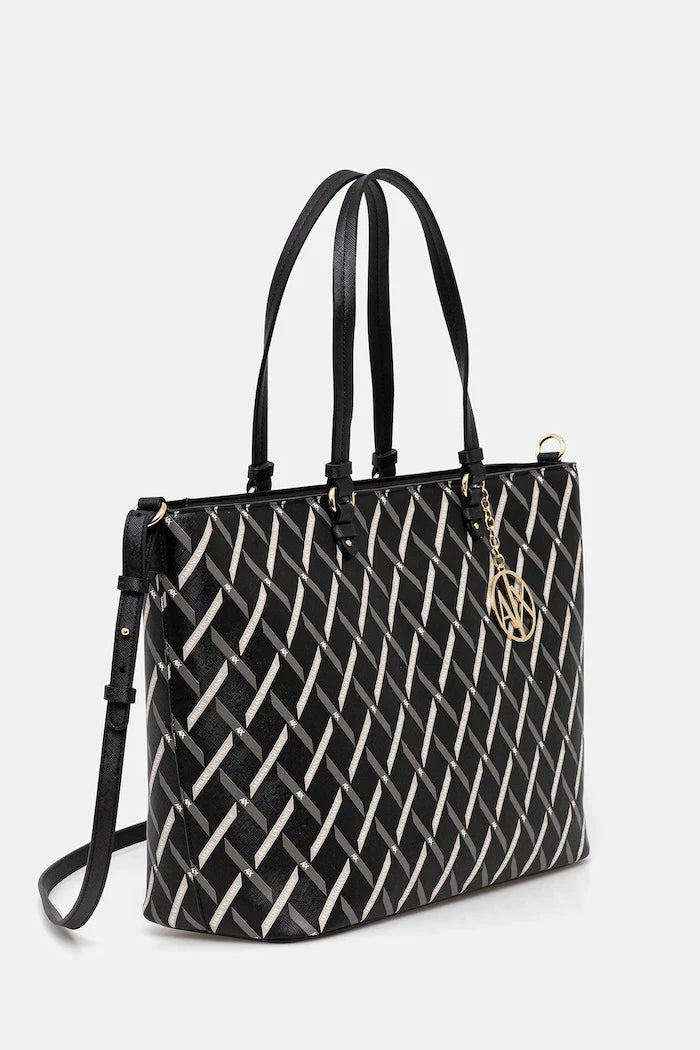 Armani Exchange kadın suni deri alışveriş çantası