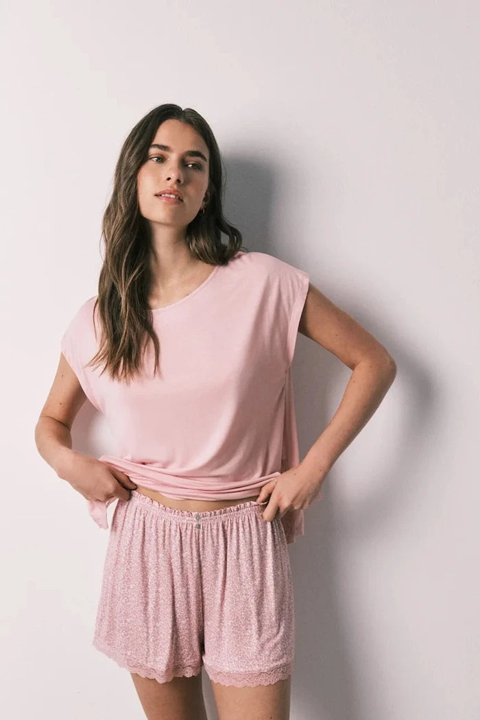 women'secret вискозlu iki parçalı kadın pijama