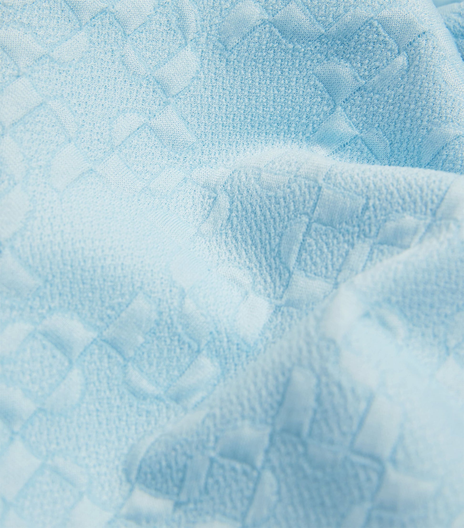 Blue Underwired Demi Swimsuit