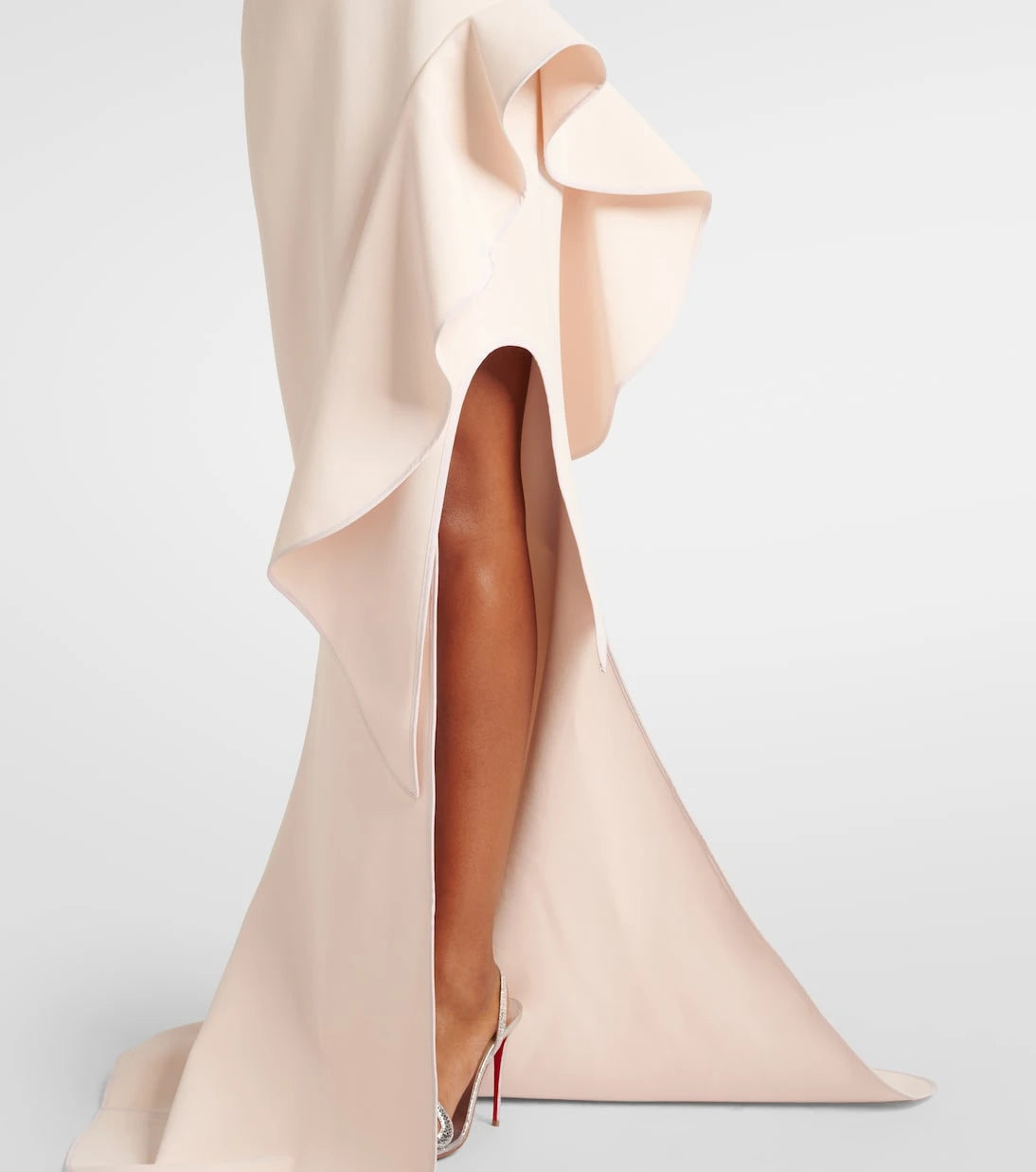 Maticevski - Provenance ruffled one-shoulder gown