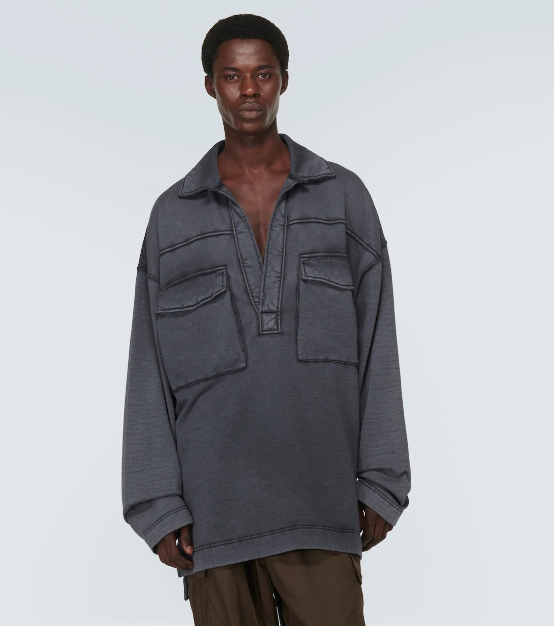 Dries Van Noten - Hassette cotton jersey sweatshirt