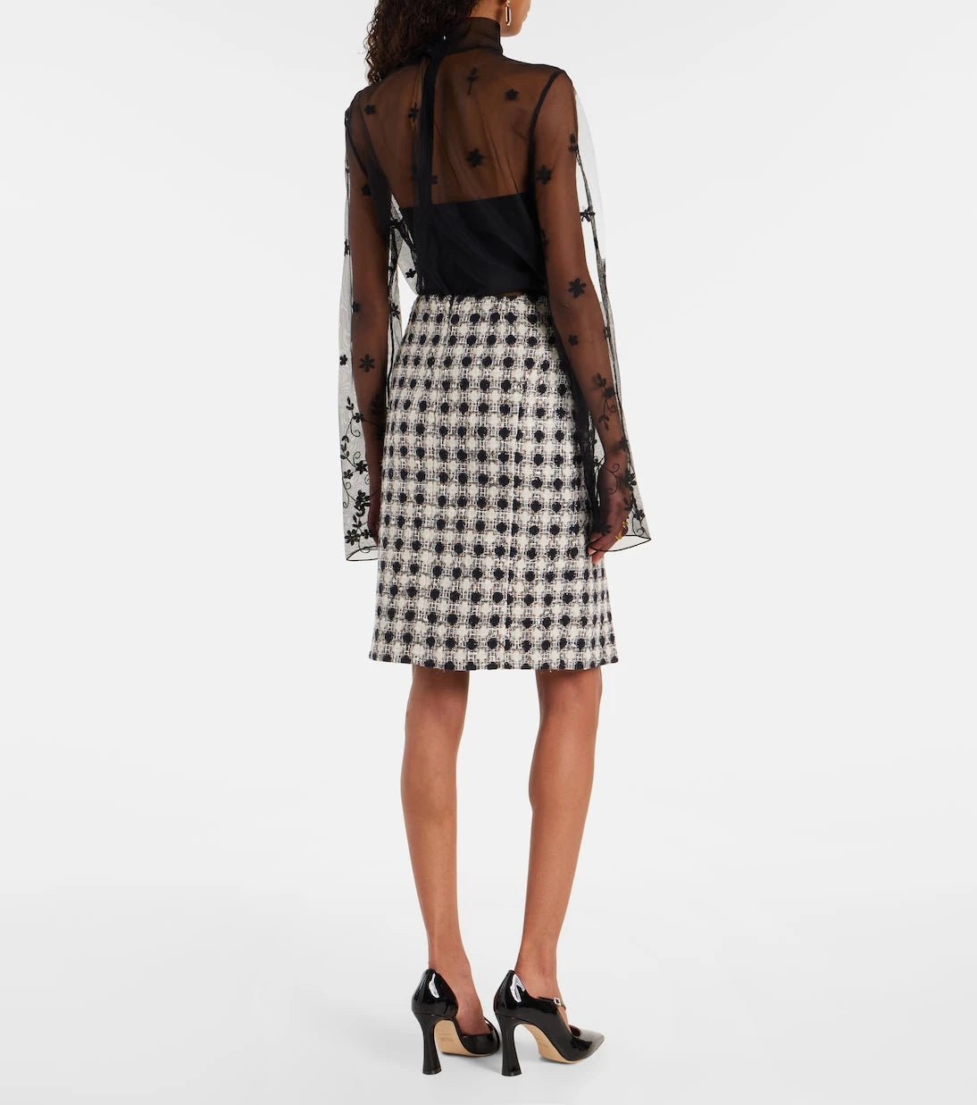 Nina Ricci - Tweed miniskirt