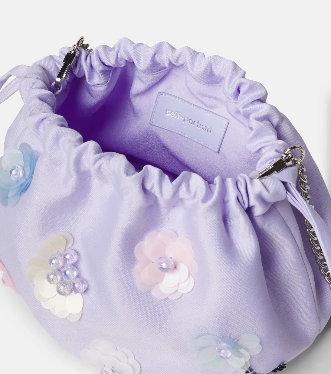 Self-Portrait Kids - Embellished bucket bag
