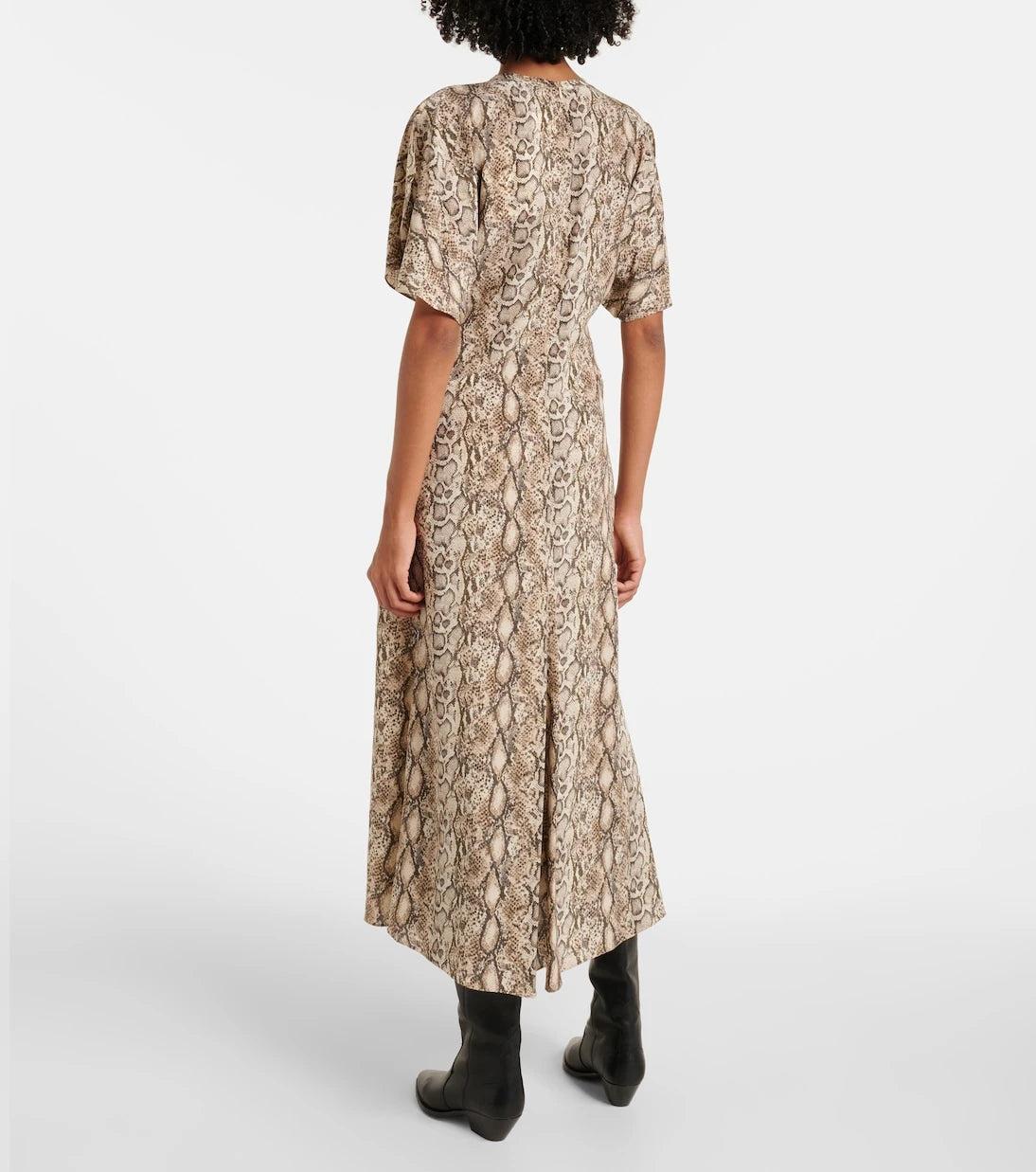 Isabel Marant - Keany printed silk-blend midi dress