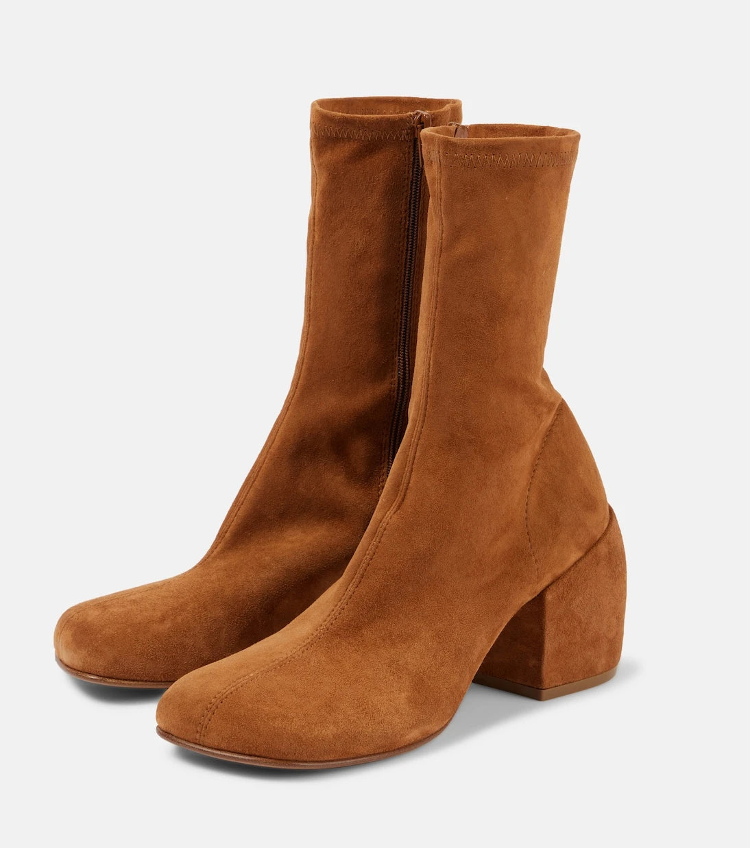 Dries Van Noten - 65 suede ankle boots