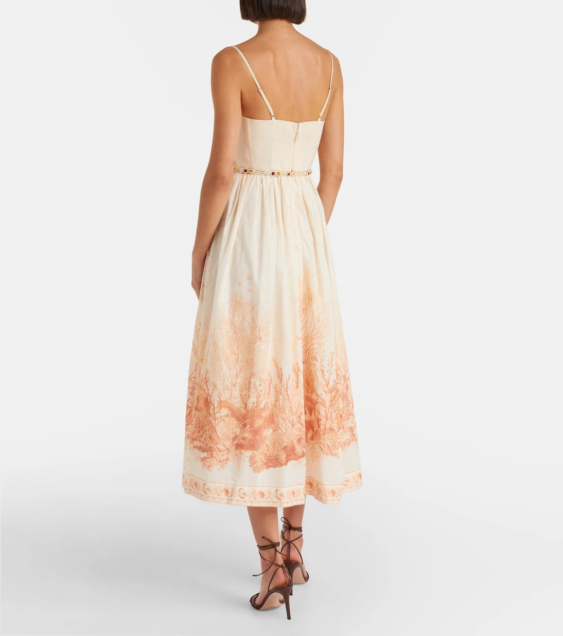 Zimmermann - Wanderlust printed cotton midi dress
