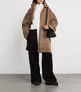 Toteme Brown Organic Cotton Oversized Trench Coat