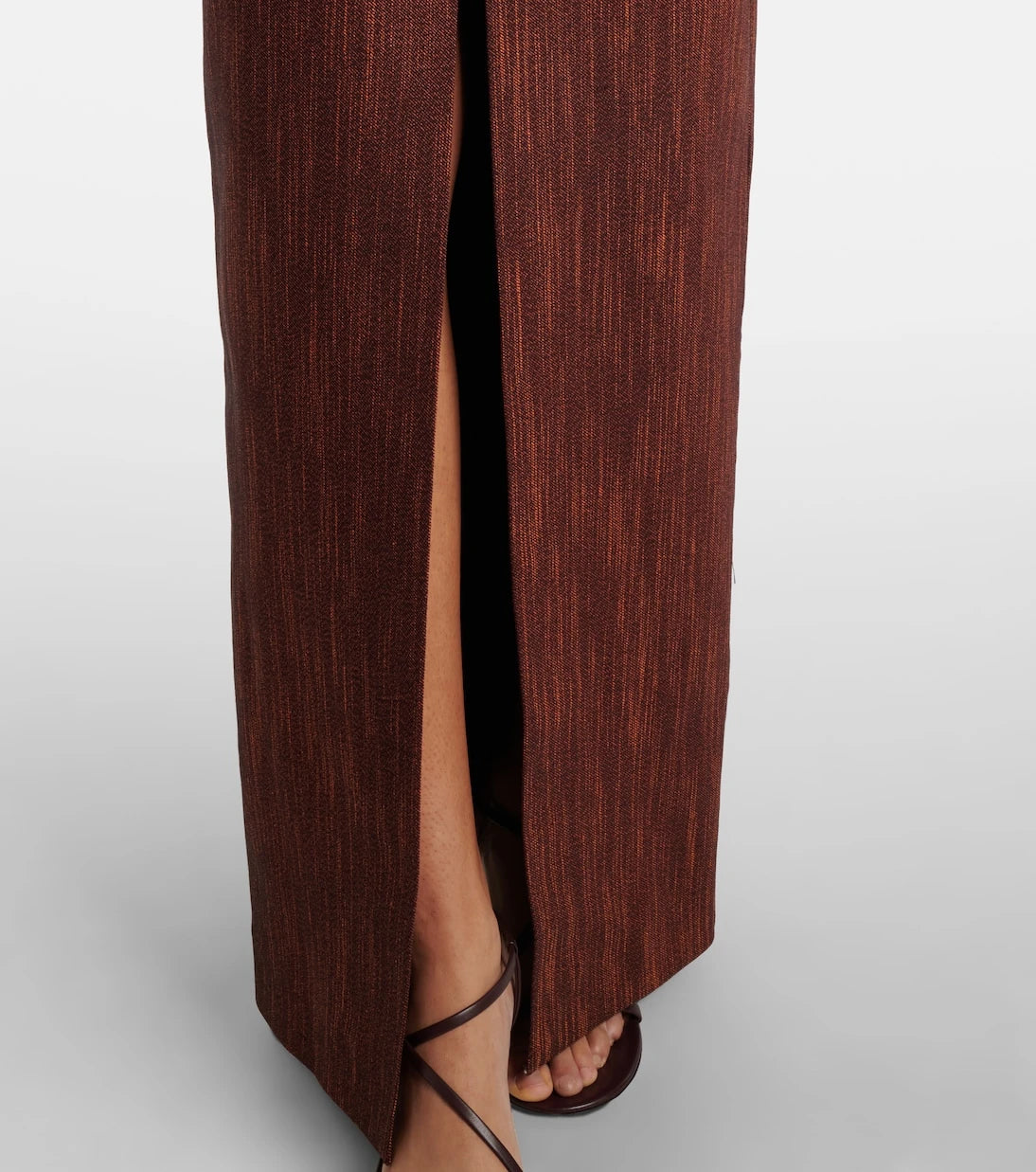 Roksanda - Shani wool and cotton bustier gown