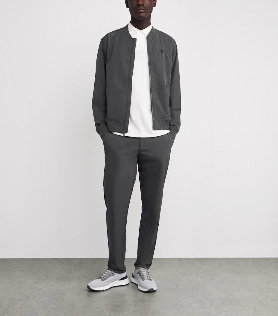 RLX Ralph Lauren Grey Performance Bomber Jacket