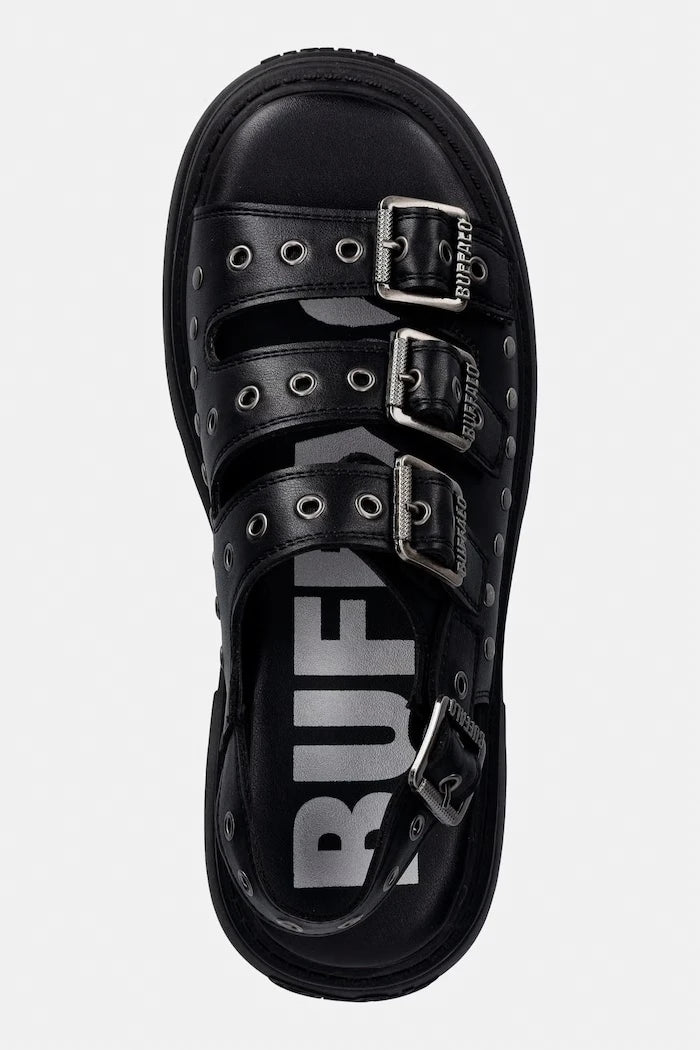 Buffalo kadın platform sandalet Vega Athena Buckle