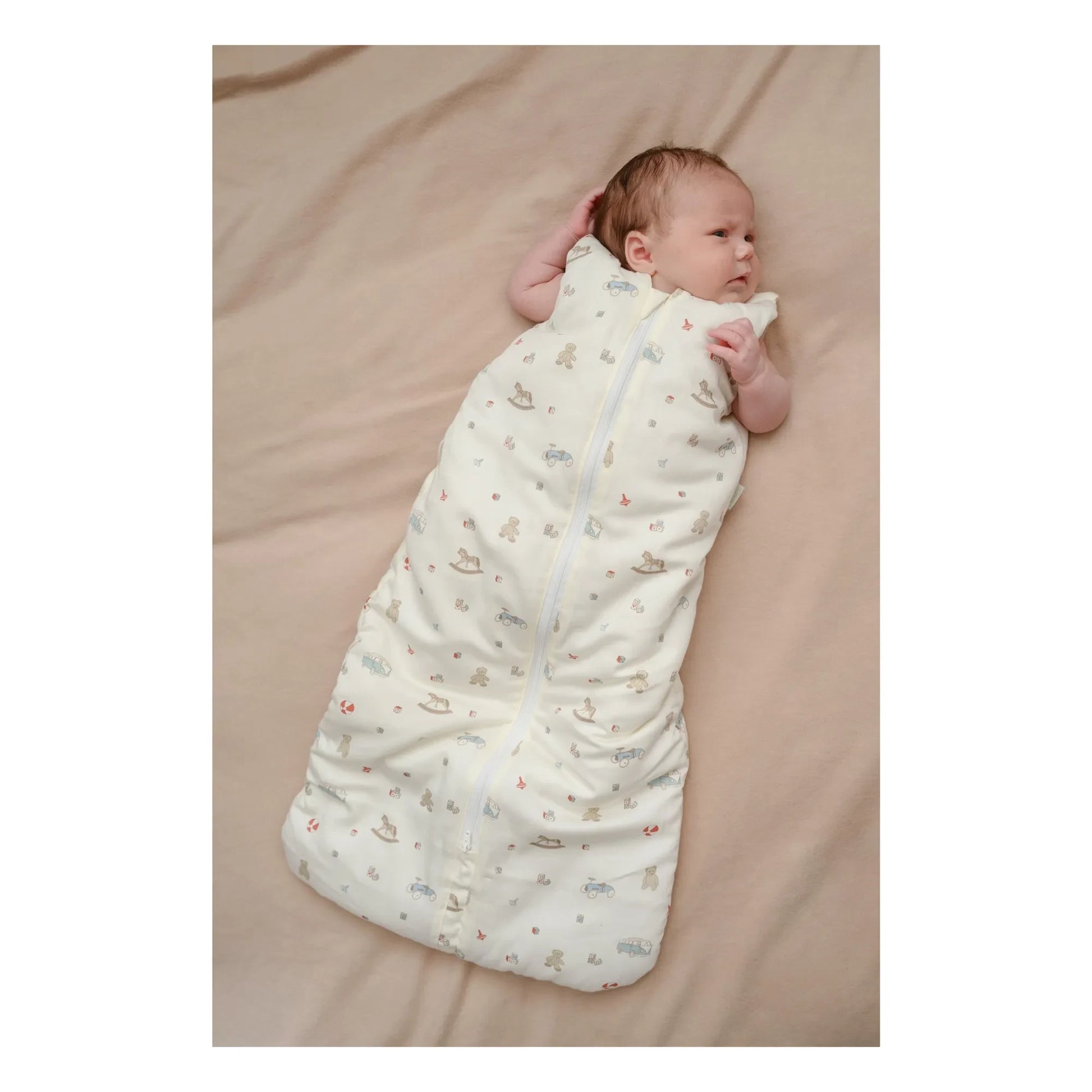 Cam Cam - Vintage Toys sleeping bag | Beige