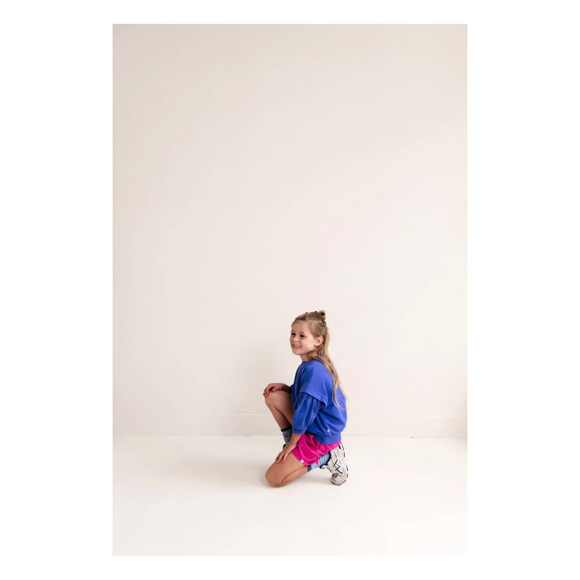 Jenest - Balloon Etoile organic cotton sweatshirt | Cobalt