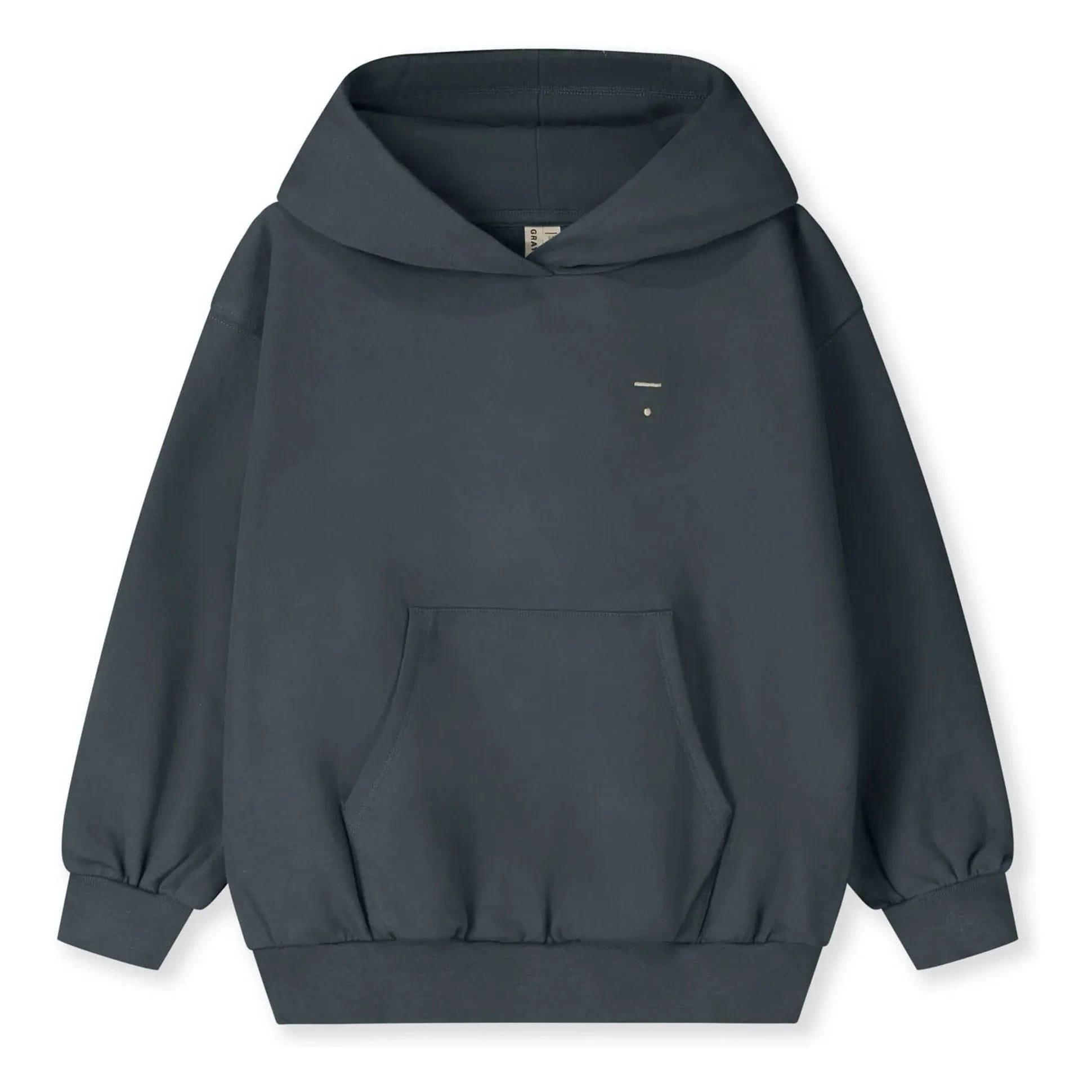 Gray Label - Organic cotton sweatshirt | Grey blue