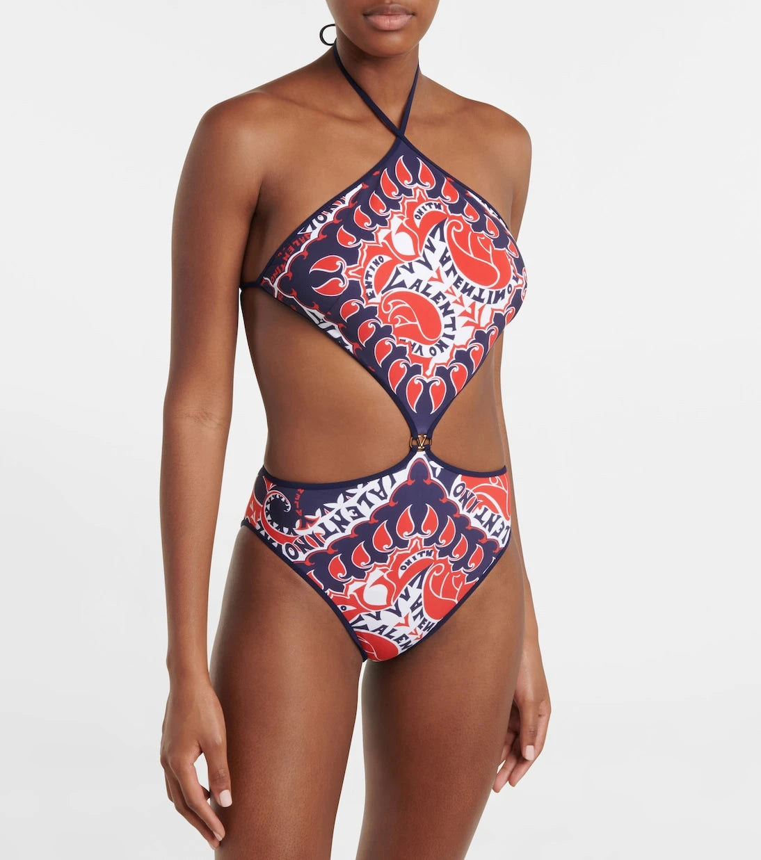 Valentino - Printed swimsuit