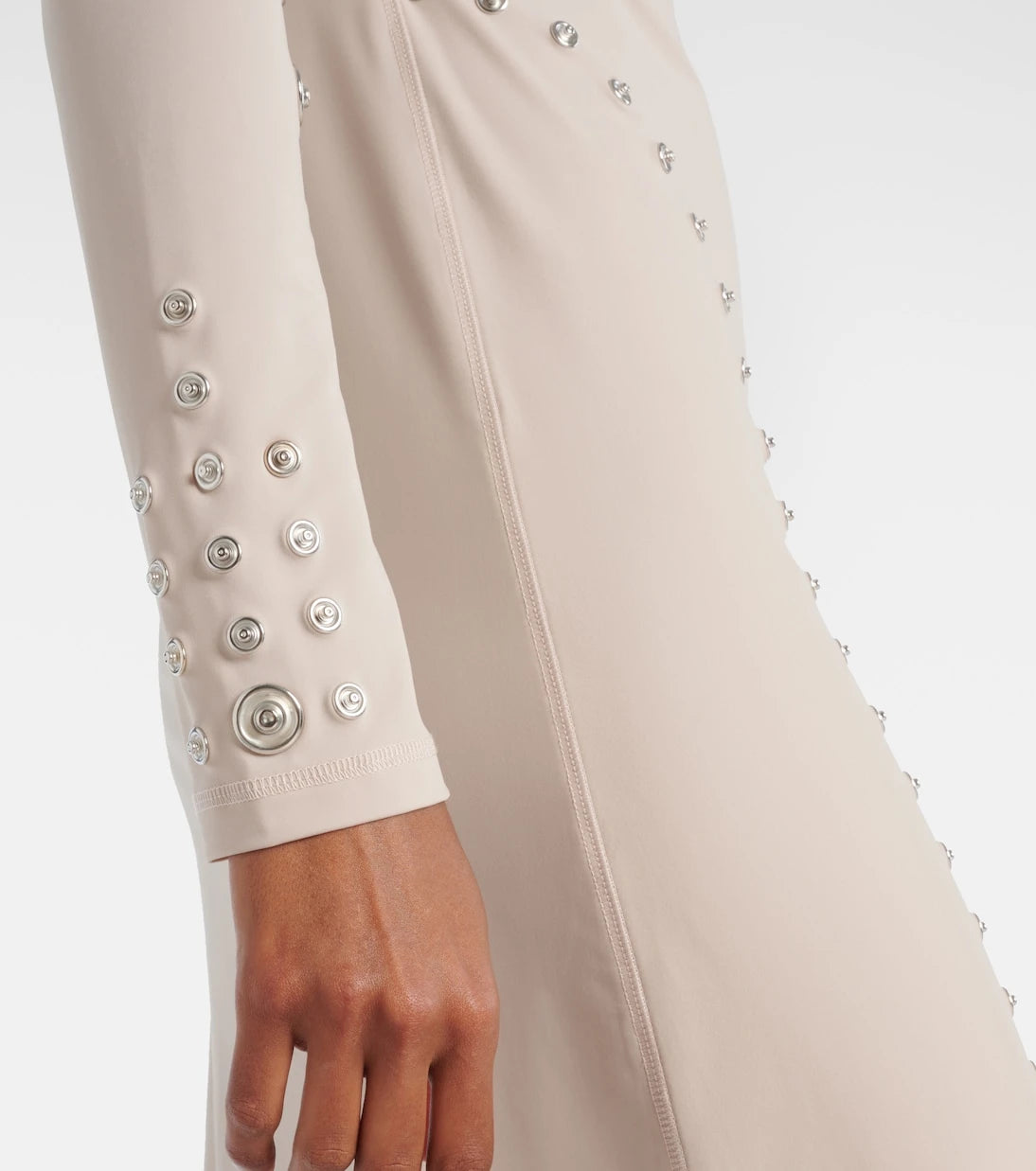 Coperni - Embellished midi dress