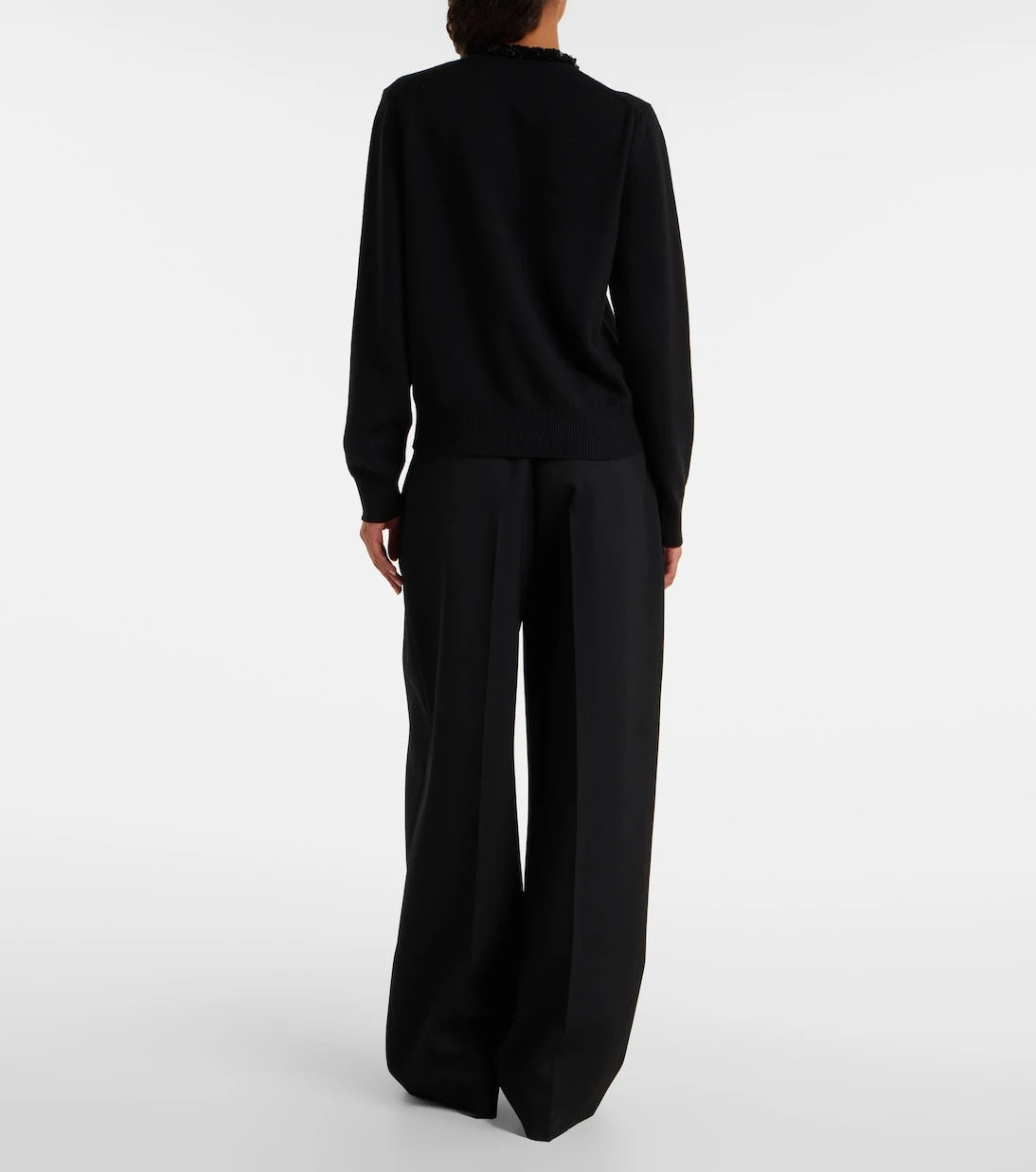 Jil Sander - Sequined virgin wool cardigan