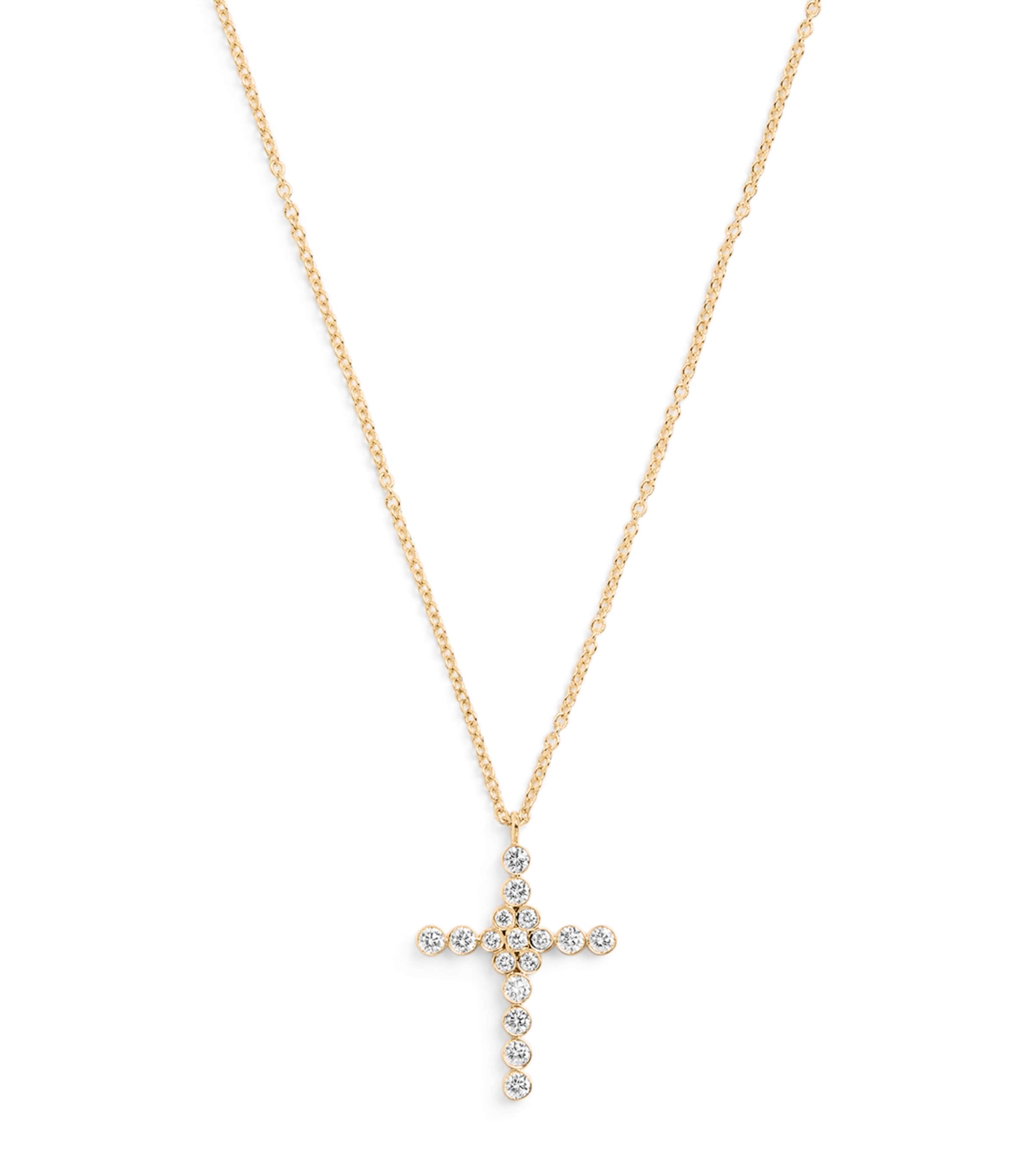 Yellow Gold and Diamond Fleur de Belle Necklace