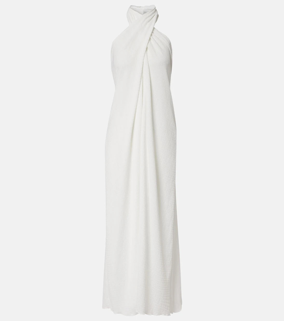 Jade Swim - Stella sheer halterneck maxi dress