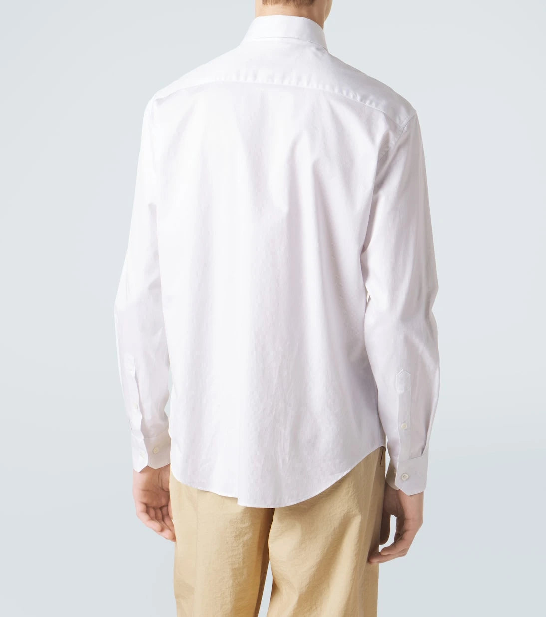 Giorgio Armani - Archivio pinstripe cotton shirt