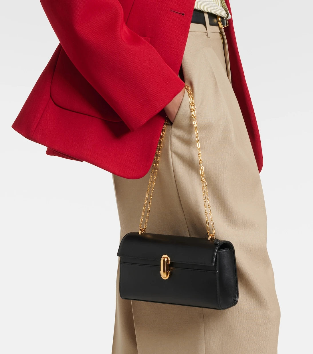 Savette - Symmetry Chain Mini leather crossbody bag