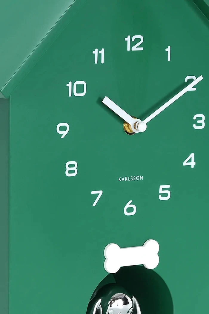 Стенен часовник Karlsson Dog House 36,5 cm