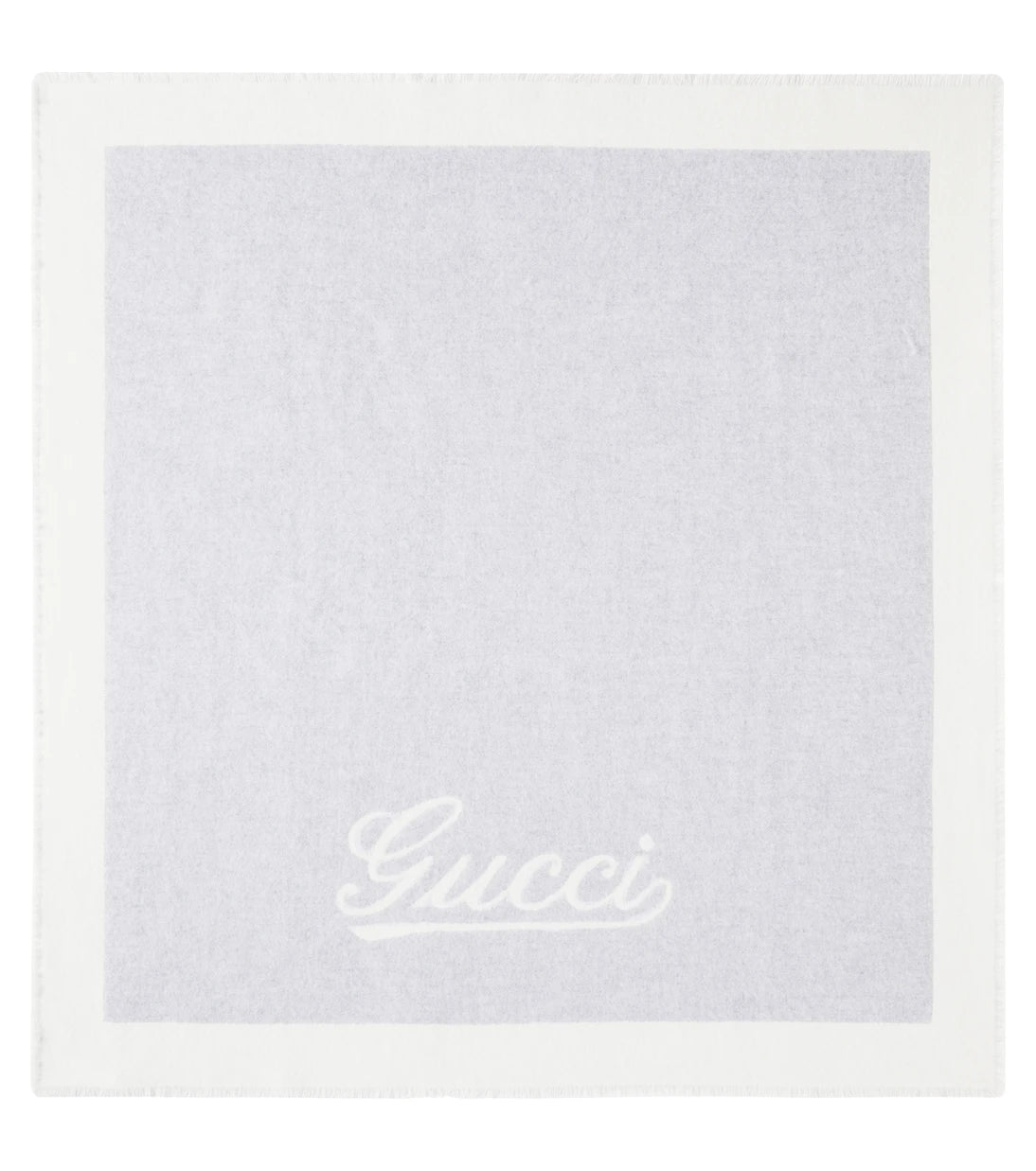 Gucci Kids - Baby Gucci Script jacquard cashmere blanket