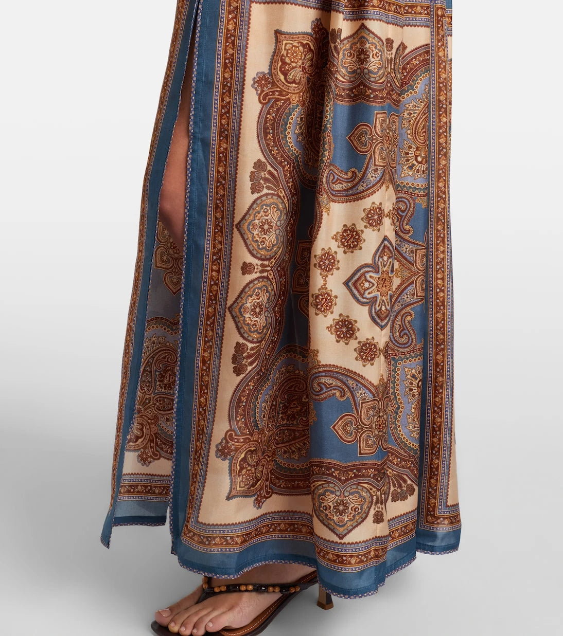 Zimmermann - Mahon printed silk maxi dress