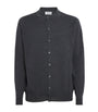 John Smedley Grey Extra Fine Merino Wool Tibor Shirt