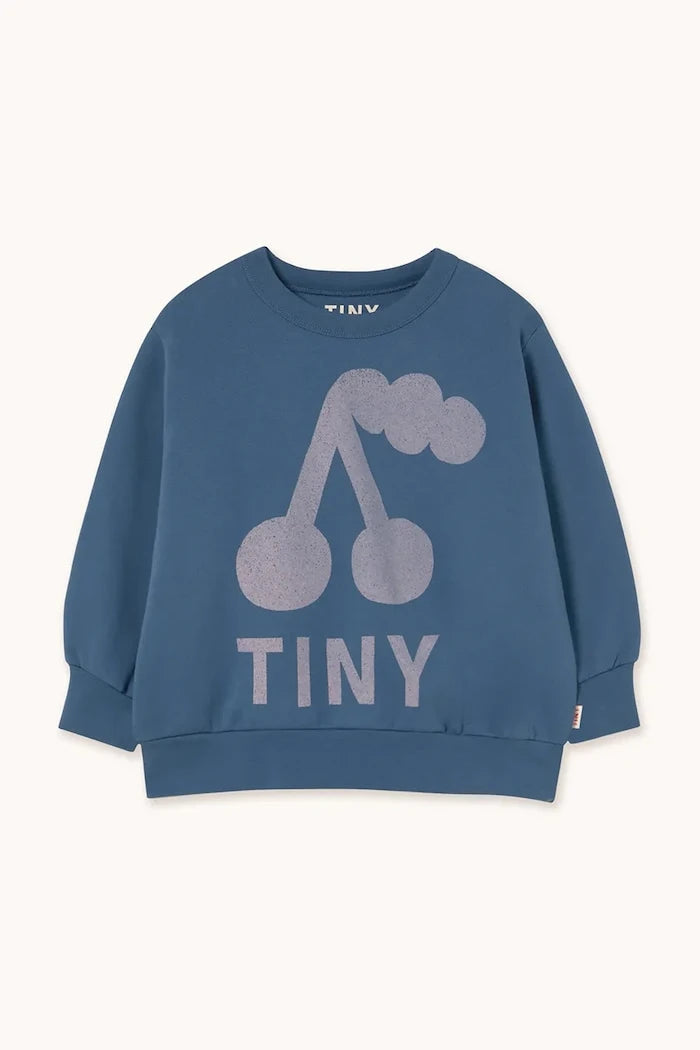 Детски памучен суичър Tinycottons CHERRY GRAPHIC SWEATSHIRT