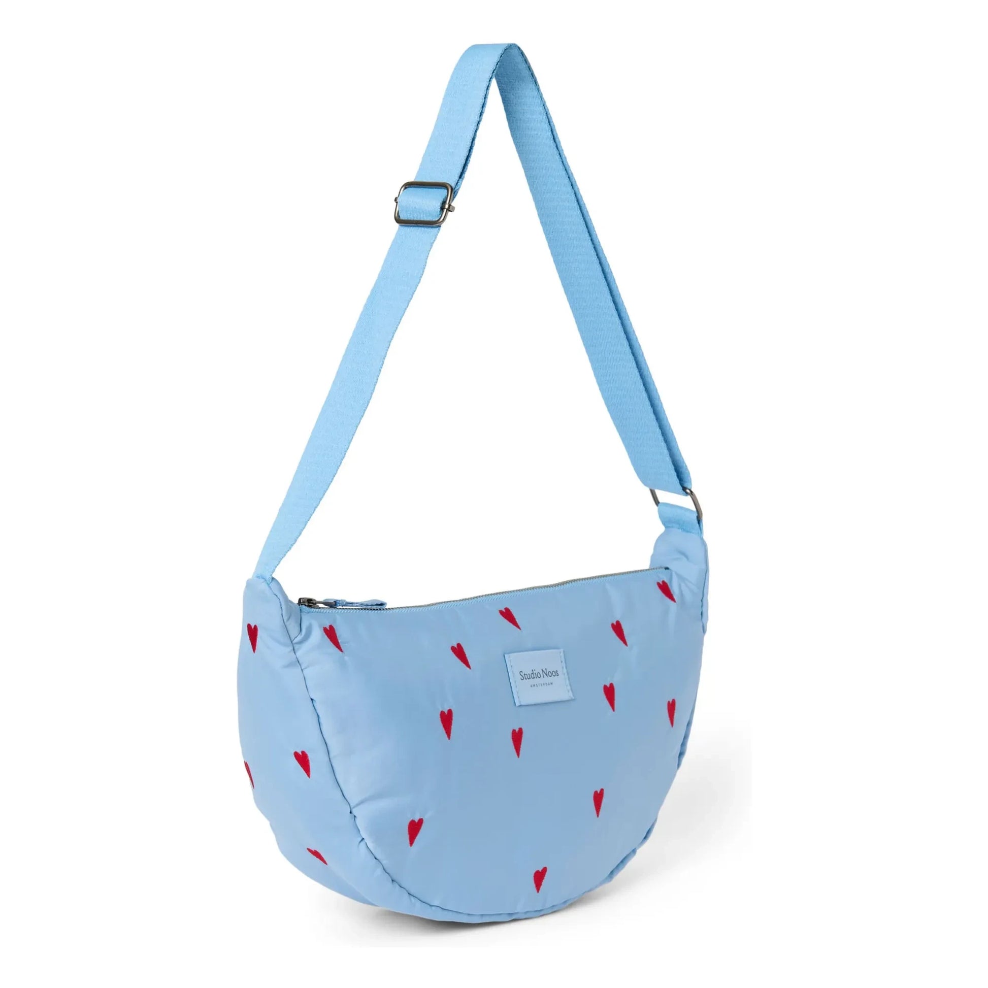Studio Noos - Puffy Hearts fanny pack | Light blue