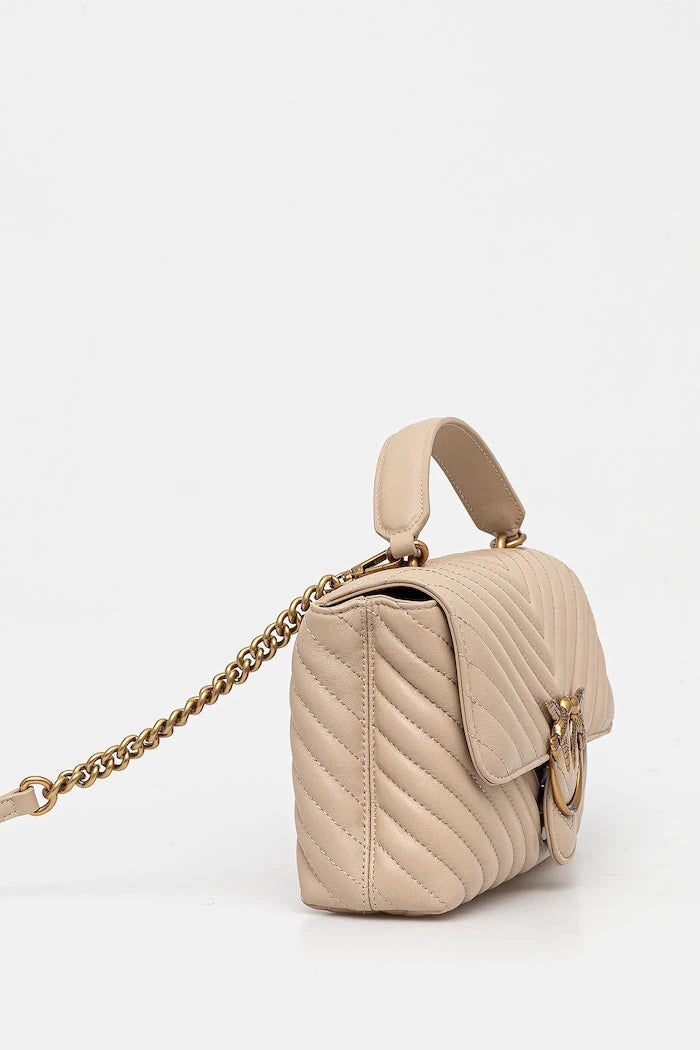 Pinko kadın deri crossbody çanta