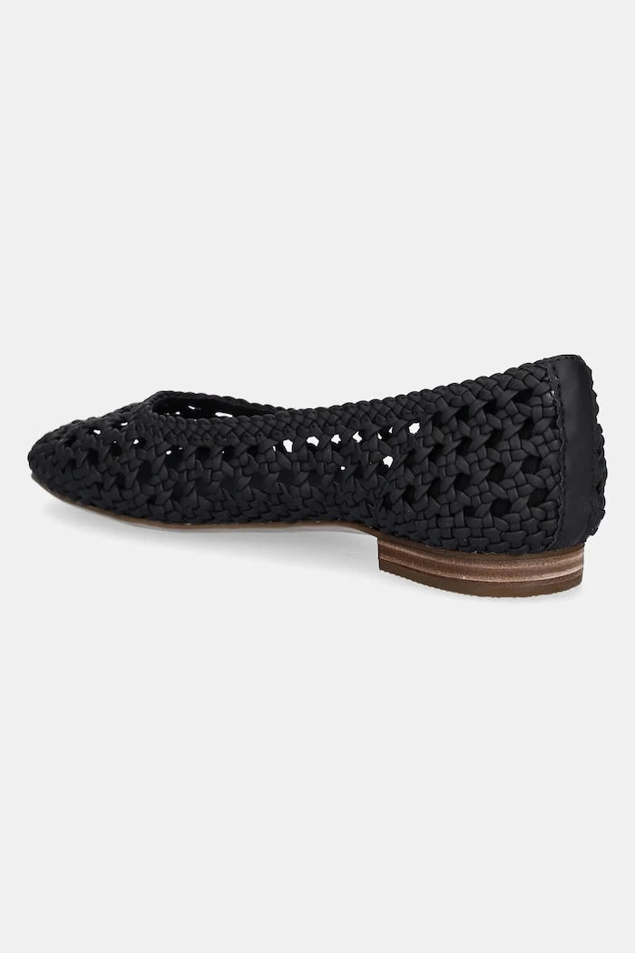 Балеринки Toms BLACK WOVEN BASKET