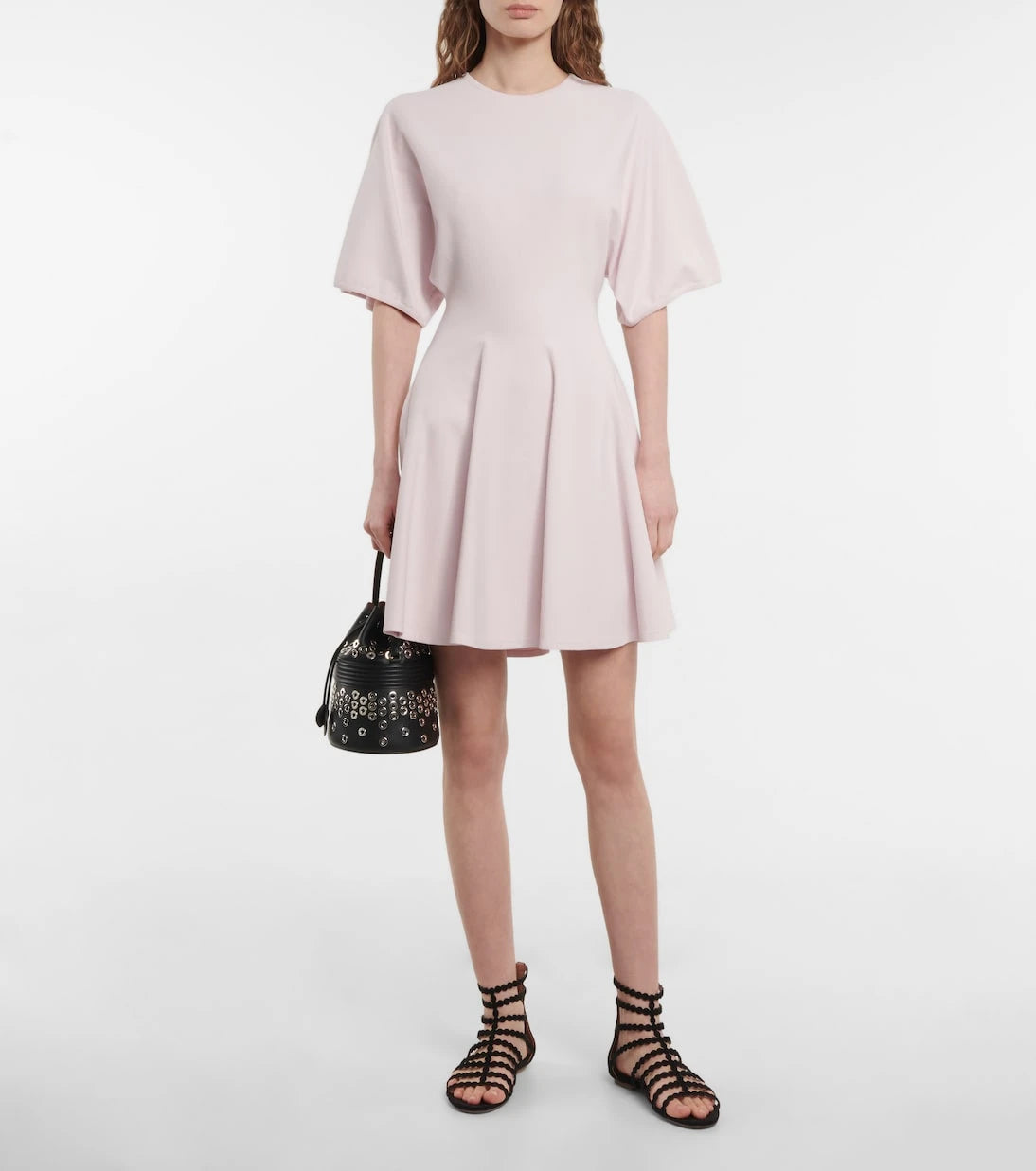 Alaïa - Pleated minidress