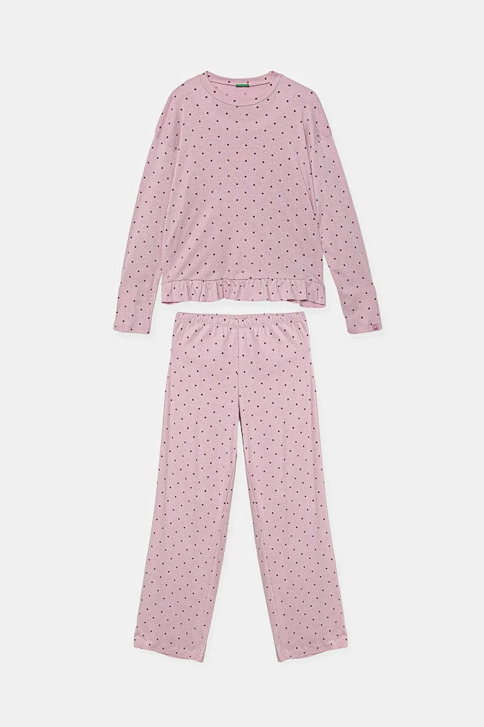 United Colors of Benetton Çocuk Pamuklu Pijama