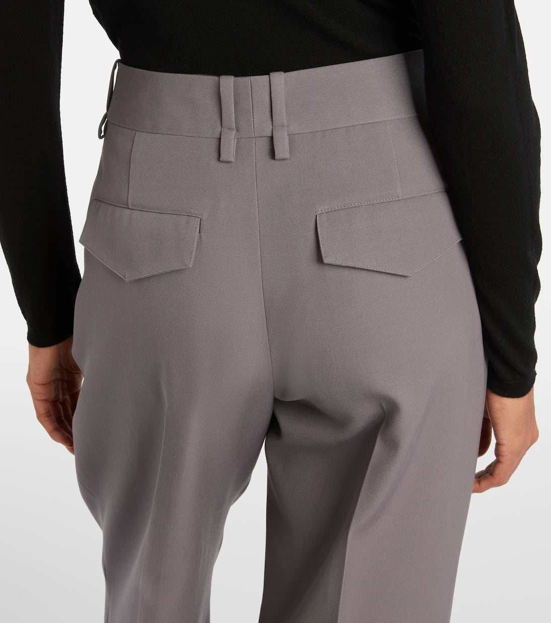 Jil Sander - Wool gabardine wide-leg pants