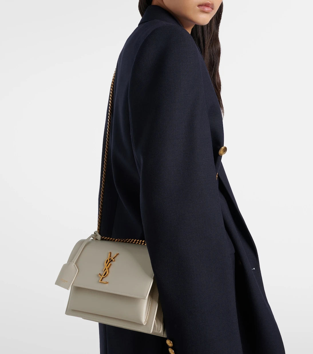 Saint Laurent - Sunset Medium leather shoulder bag