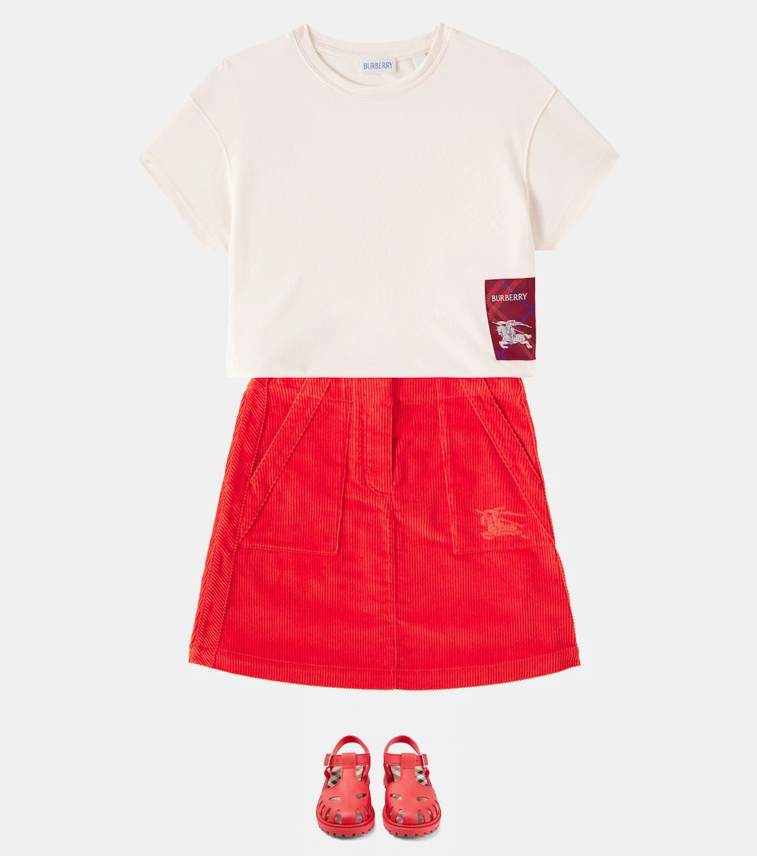 Burberry Kids - EKD cotton jersey T-shirt