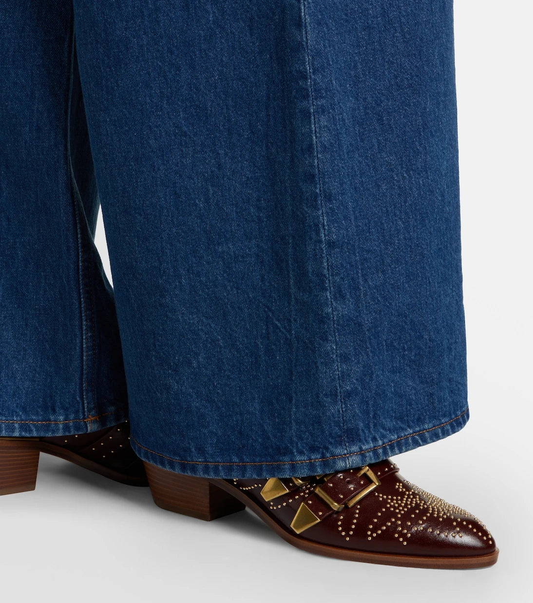 Chloé - Susan studded leather mules