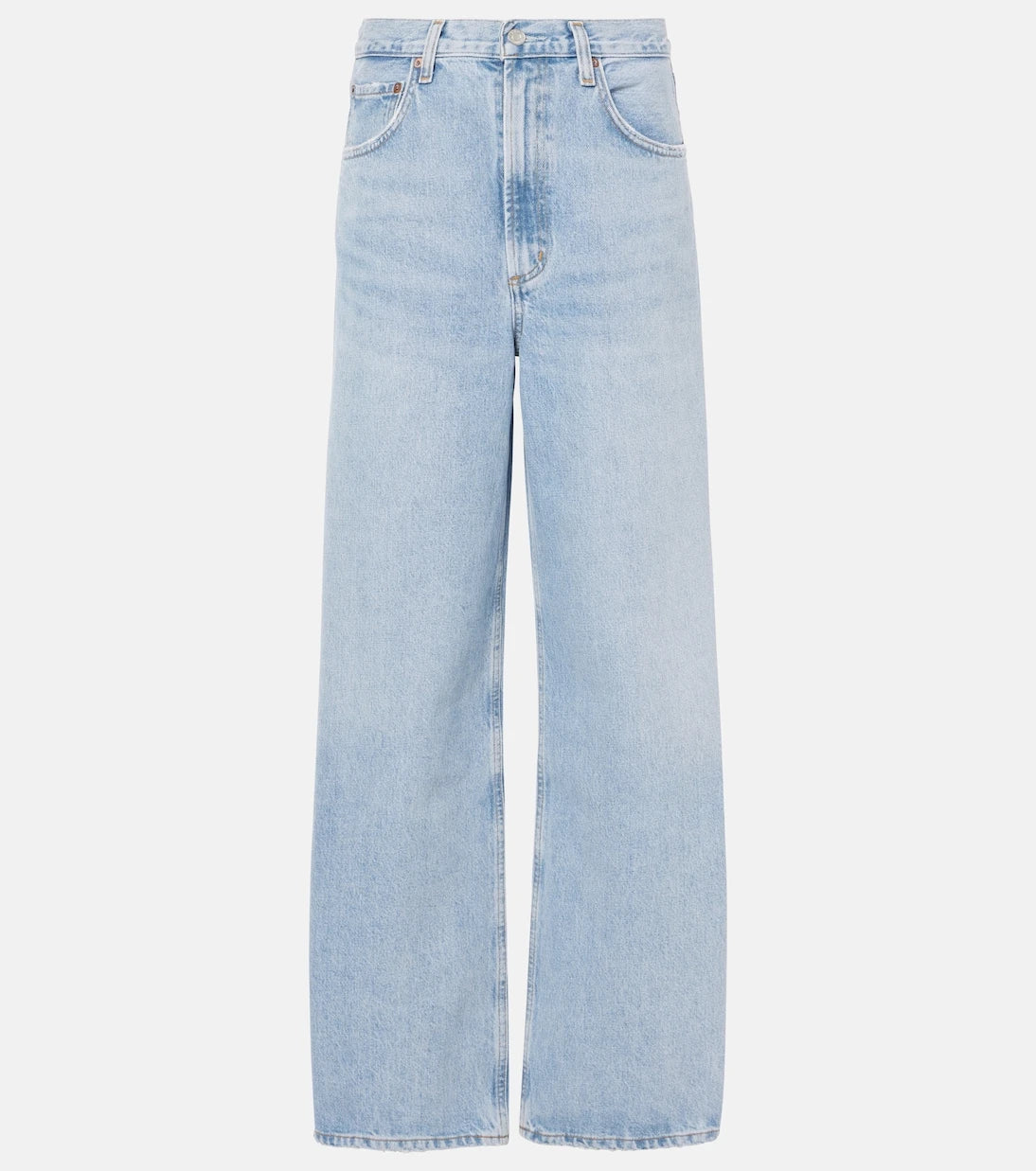 Agolde - Low Curve mid-rise wide-leg jeans