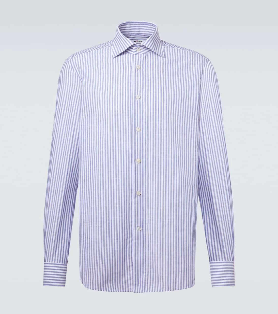 Kiton - Striped cotton shirt