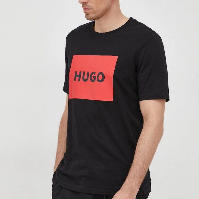 Памучна тениска HUGO Dulive222