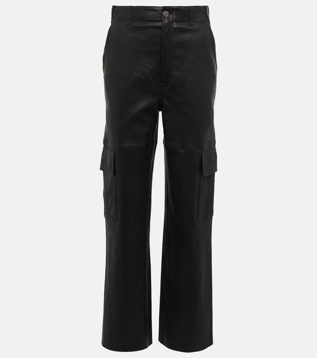 Stouls - Axel leather cargo pants