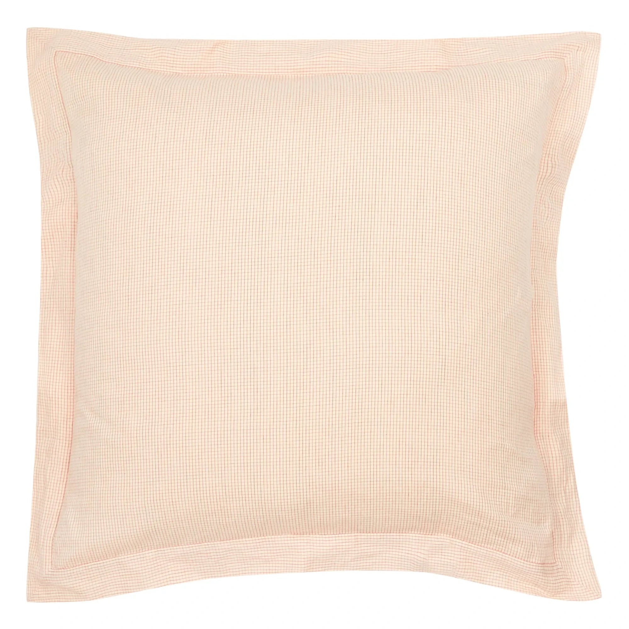 Scarlette Ateliers - Grace Hand Woven Cotton Pillowcase - Set of 2 | Red