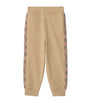 Burberry Kids Cotton Check-Trim Sweatpants (3-12 Years)