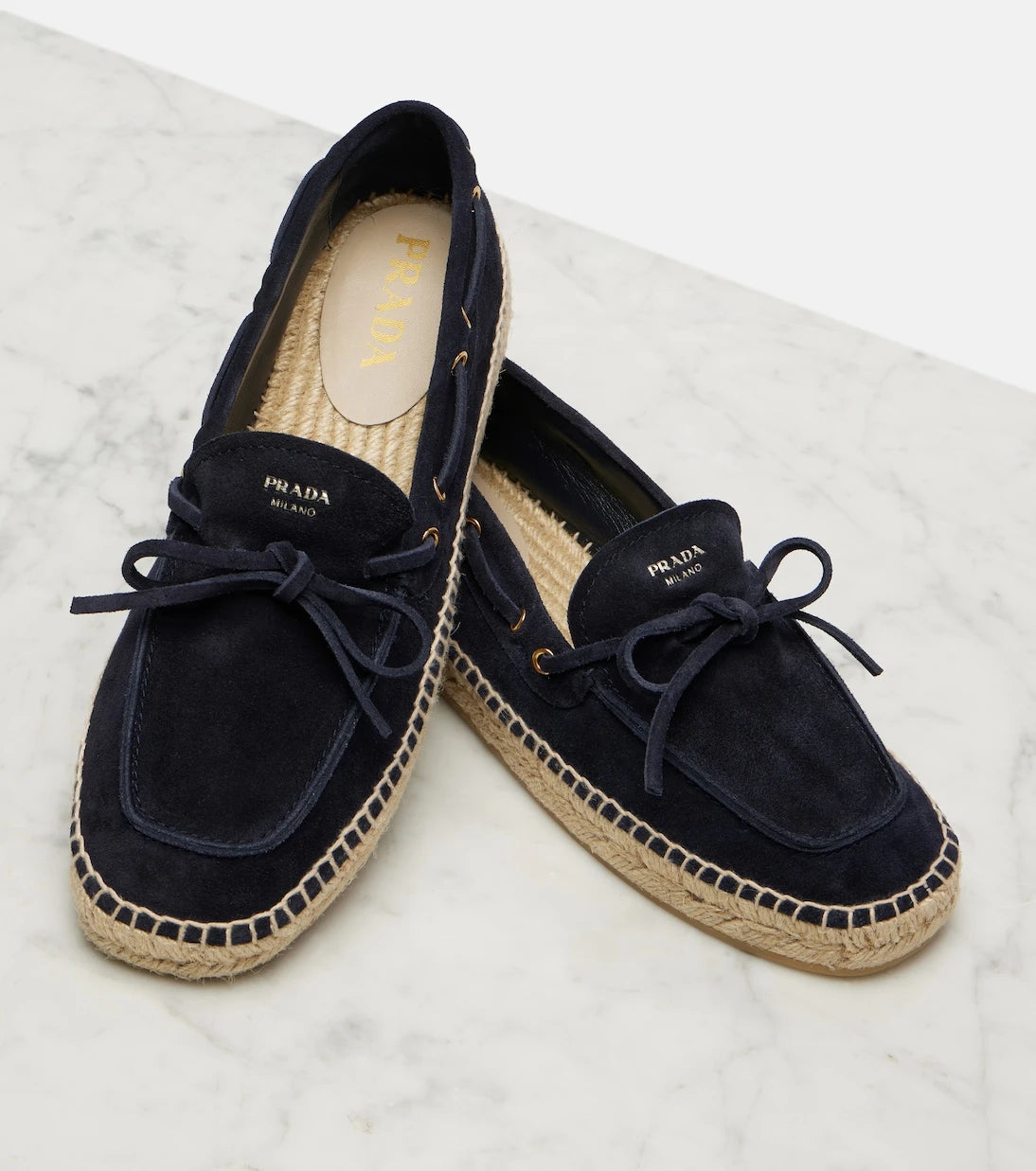 Prada - Suede espadrilles
