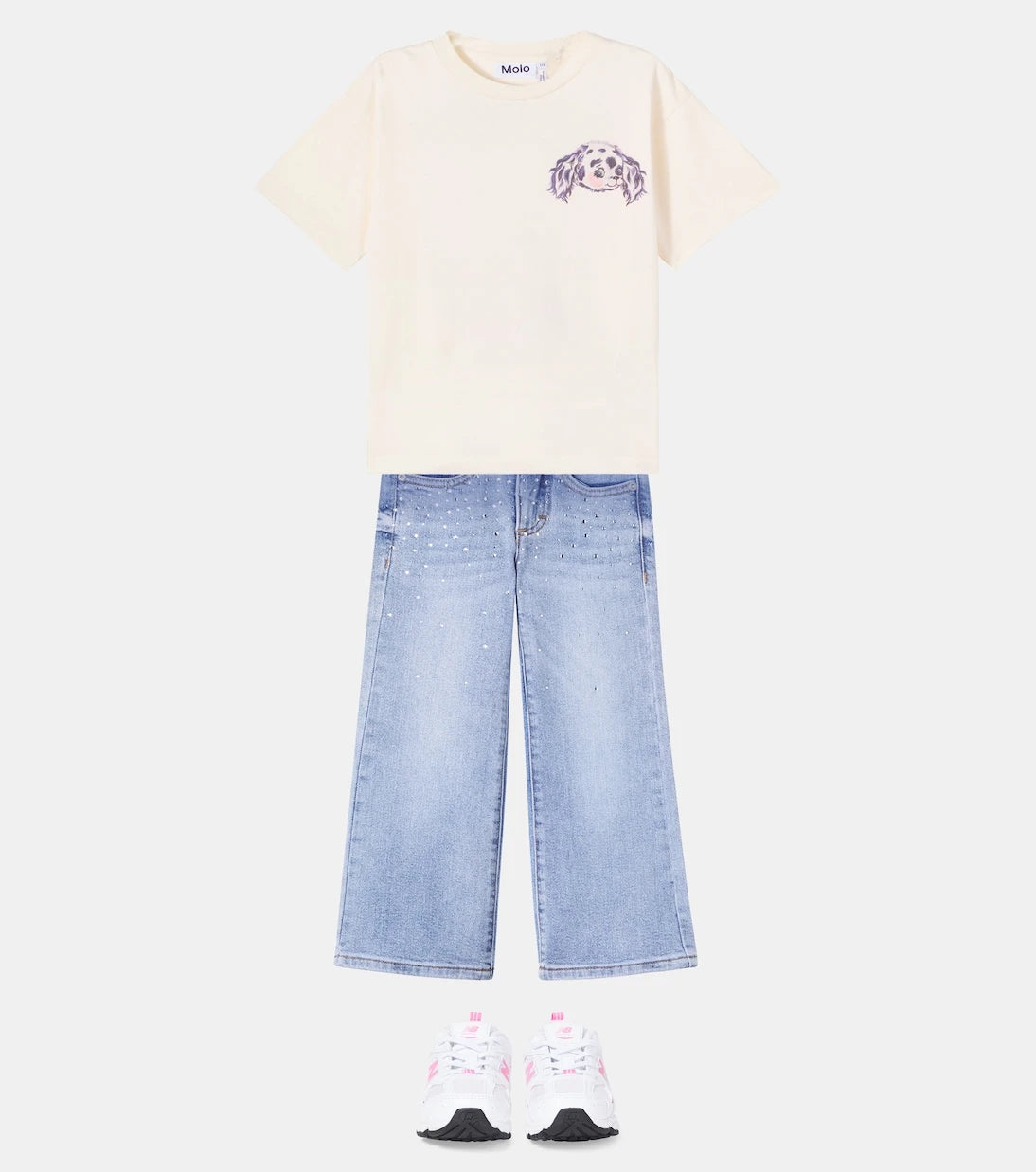 Molo - Riley printed cotton jersey T-shirt