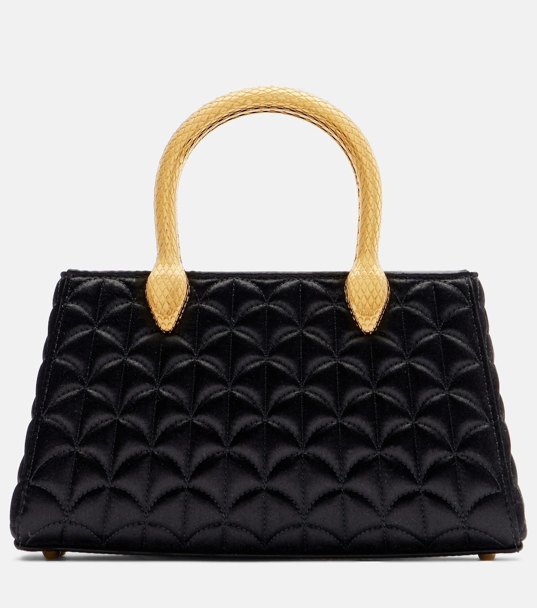 Bvlgari - Serpentine Duette satin top-handle bag