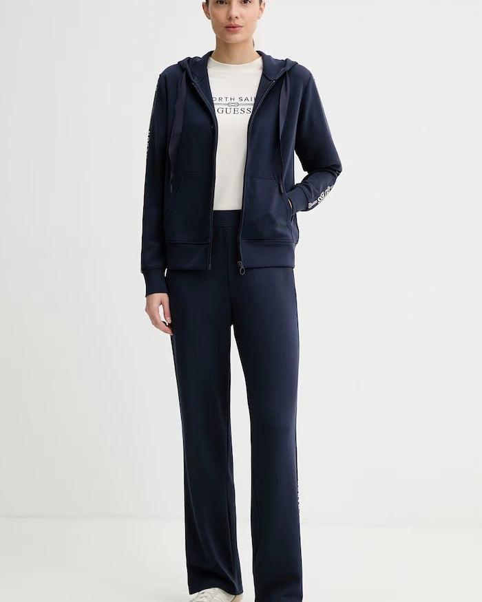 Guess kadın kapüşonlu sweatshirt X NORTH SAILS