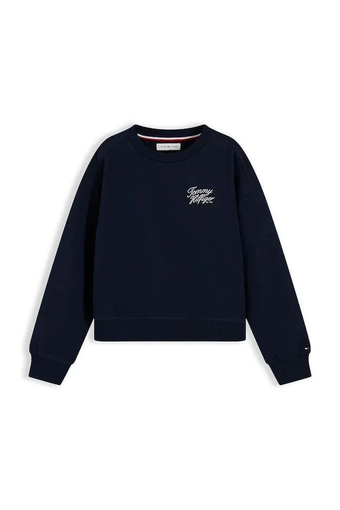 Pamuklu çocuk sweatshirt
