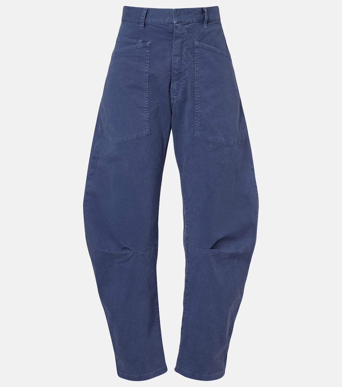 Nili Lotan - Shon cotton barrel-leg pants